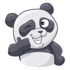 Panda Stickers for Whatsapp Zeichen