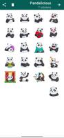 Panda Stickers for Whatsapp captura de pantalla 3