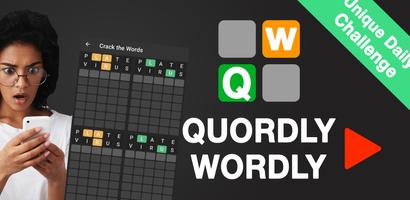 Quordle Wordly word guess game 포스터