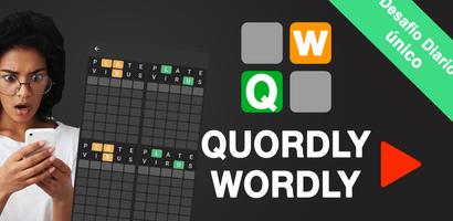 Quordle Wordly juego español Poster
