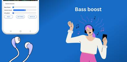 Volume Bass Booster EQ Louder تصوير الشاشة 2