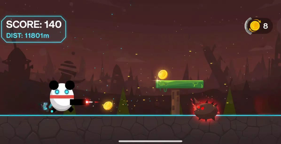 Cyber Panda: Laser Storm