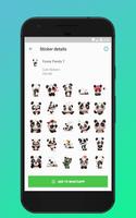 🐼  WAStickerApps Cute Panda Stickers for WhatsApp ảnh chụp màn hình 1