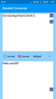 Base64 Encoder / Decoder capture d'écran 1