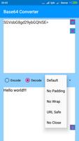 Base64 Encoder / Decoder capture d'écran 2