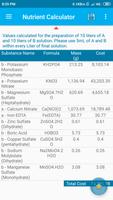 Hydroponics Nutrient Calculato 截图 2