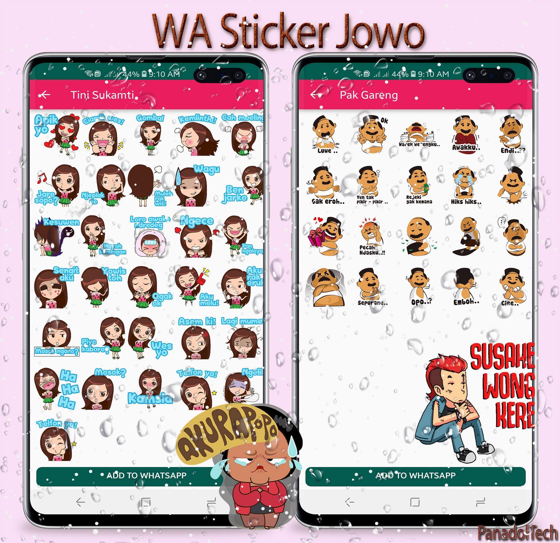 Wa Sticker Jawa Cute Wastickerapps Jowo Guyon For Android Apk