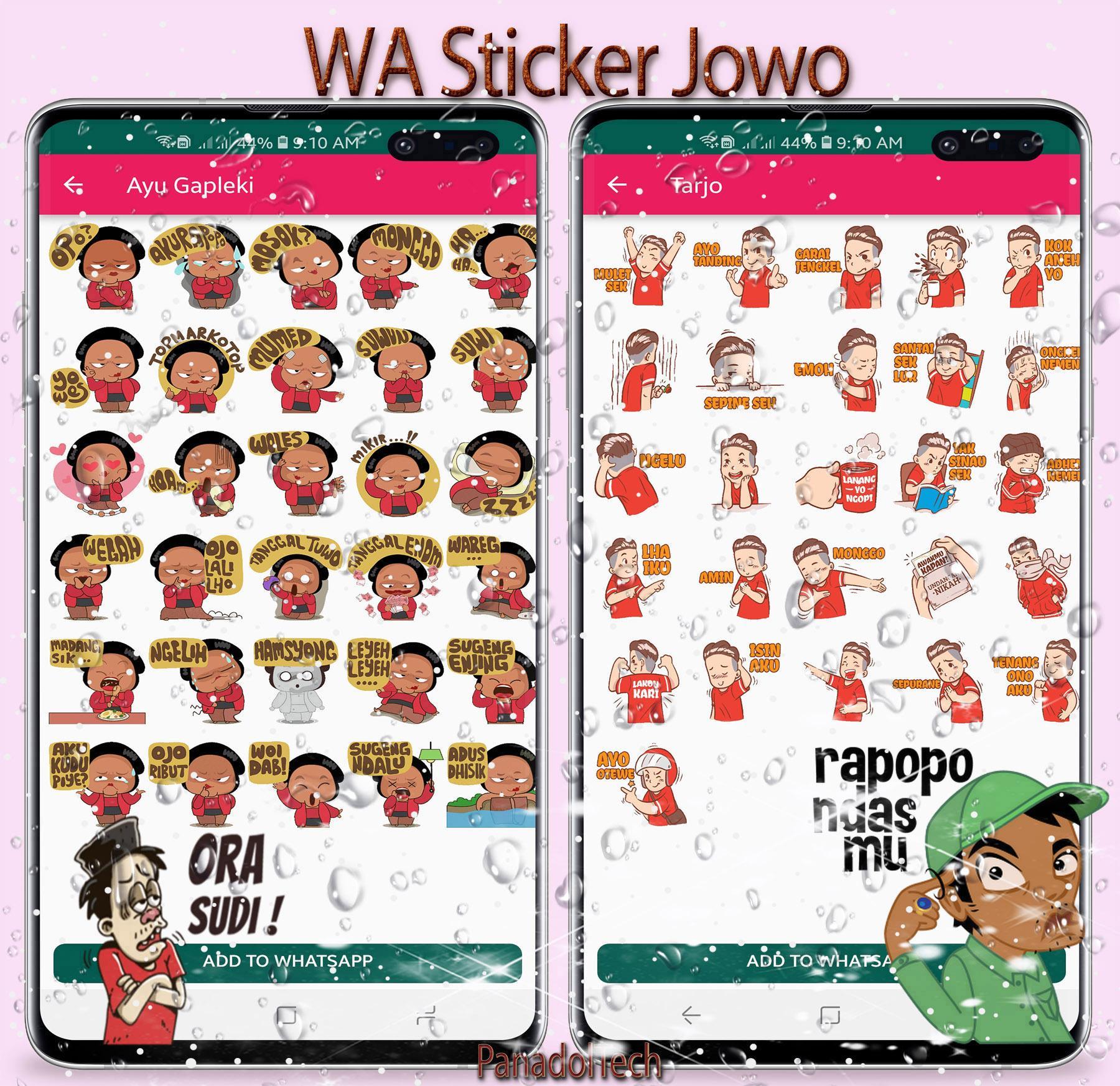 Wa Sticker Jawa Cute Wastickerapps Jowo Guyon For Android Apk