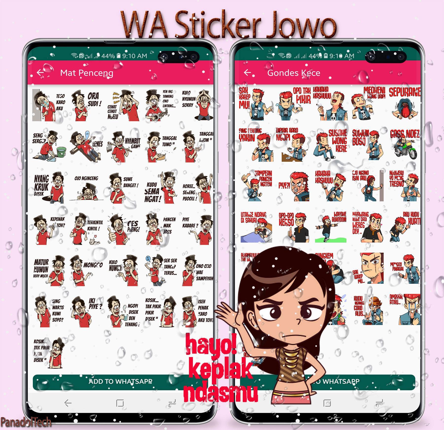 Wa Sticker Jawa Cute Wastickerapps Jowo Guyon For Android Apk