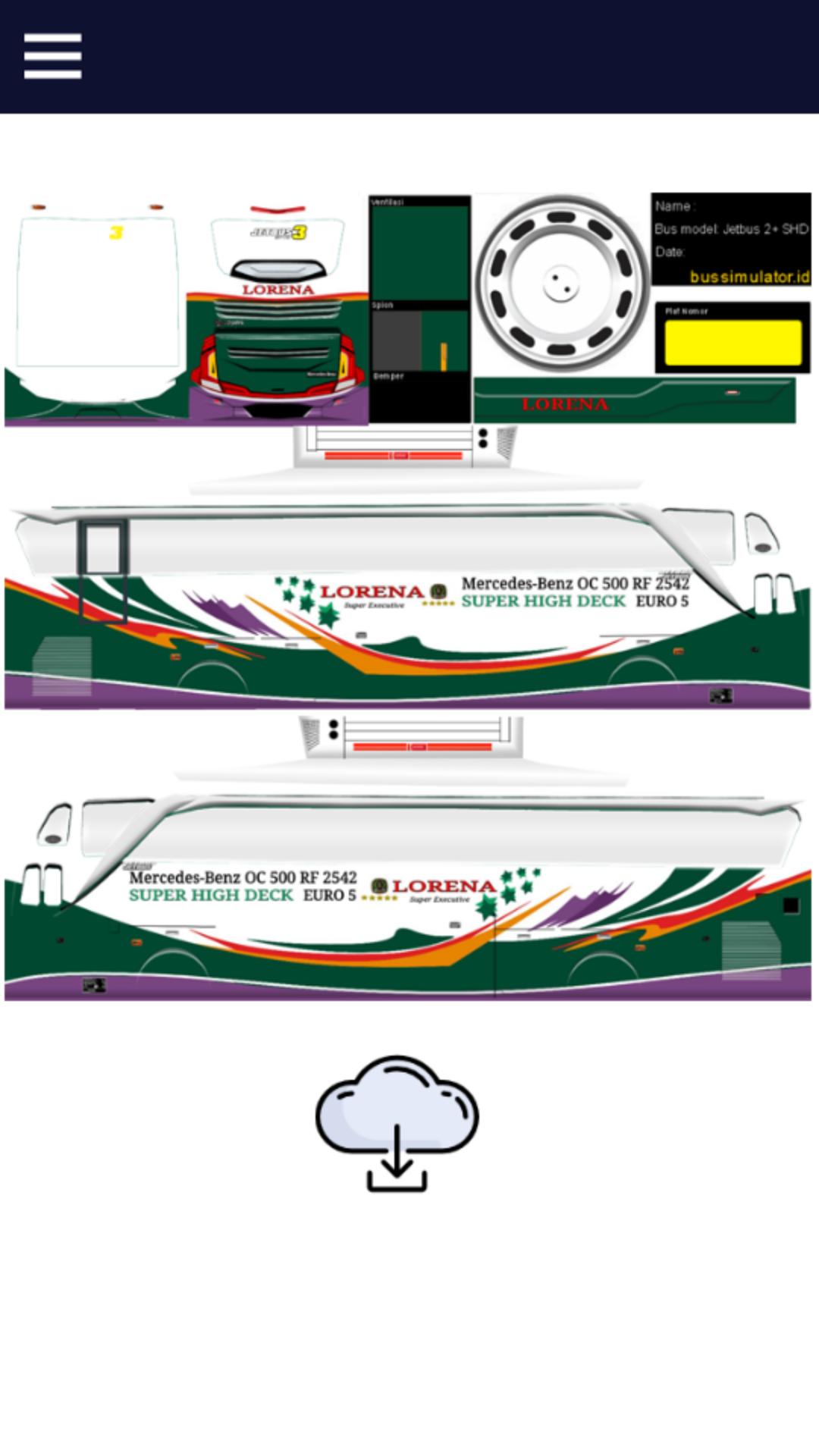 Livery Bussid Lorena For Android Apk Download