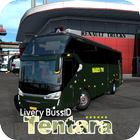 Skin Bussid Tentara icono