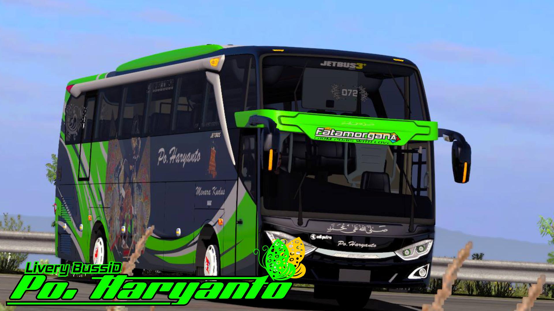 Livery Bussid Shd Full Stiker Kaca Depan Download