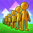 Crowd Man Run иконка
