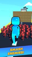 Crowd Man Run постер