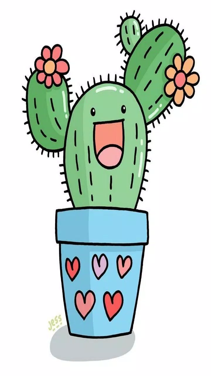 4K Kawaii Cute Cactus Wallpapers HD::Appstore for Android