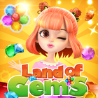 Land of Gems: Classic Match 3 💎 آئیکن