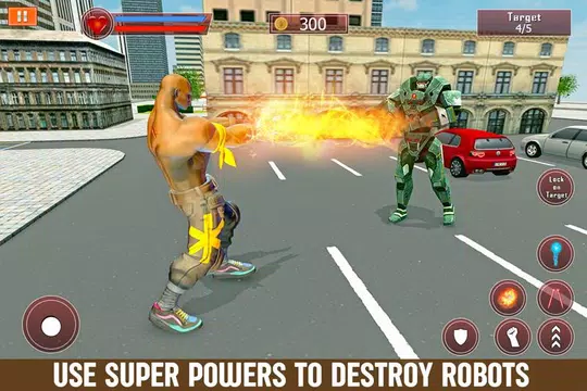 Screenshot 4 for Multi Bull Hero Gangster: Crime City Simulator