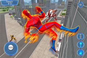 super robot speed hero: jeu de combat Affiche