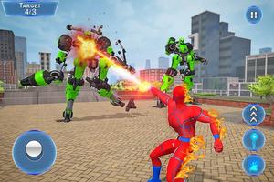 super robot speed hero: jeu de combat capture d'écran 3
