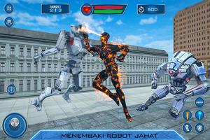 Pahlawan kecepatan super robot: game pertempuran screenshot 3
