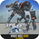 robot loup héros: ville déchaînée APK