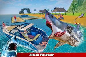 Shark Simulator 2019: Beach & Sea Attack imagem de tela 2