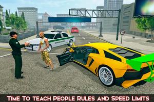 grense politi vs by gangster imagem de tela 2