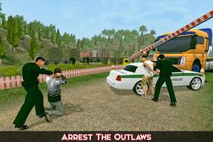 grense politi vs by gangster imagem de tela 3