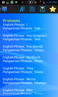 Pangasinan-English Dictionary capture d'écran 2