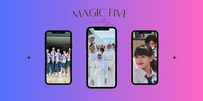 Magic 5 Panggilan Palsu Chat Poster
