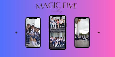 Magic 5 Panggilan Palsu Chat captura de pantalla 1