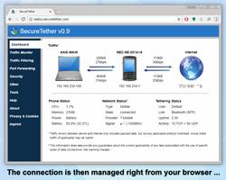 SecureTether WiFi ảnh chụp màn hình 3