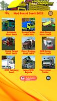 Mod Bussid Truk Bos Sawit captura de pantalla 2
