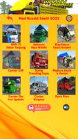 Mod Bussid Truk Bos Sawit captura de pantalla 3