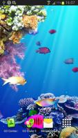 Under water live wallpaper poster