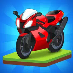 Merge Bike game Idle Tycoon APK Herunterladen