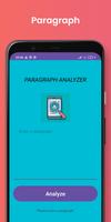 Paragraph Analyzer Affiche