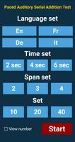 Paced Auditory Serial Addition Test (PASAT) imagem de tela 2