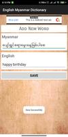 English Myanmar Dictionary captura de pantalla 3