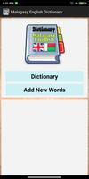 Malagasy English Dictionary Plakat
