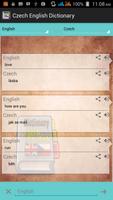 Czech English Dictionary syot layar 2