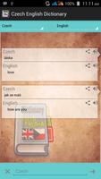برنامه‌نما Czech English Dictionary عکس از صفحه