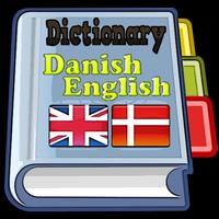 Danish English Dictionary poster