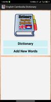 English Cambodia Dictionary Affiche