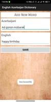 English Azerbaijan Dictionary ภาพหน้าจอ 3