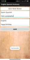 English Spanish Dictionary تصوير الشاشة 3