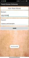 Dictionnaire coréen français capture d'écran 3