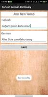 Turkish German Dictionary Ekran Görüntüsü 3
