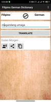 Filipino German Dictionary ảnh chụp màn hình 1