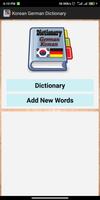 Korean German Dictionary постер